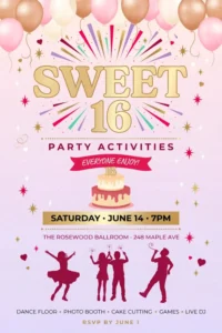 Sweet 16 Party Activities